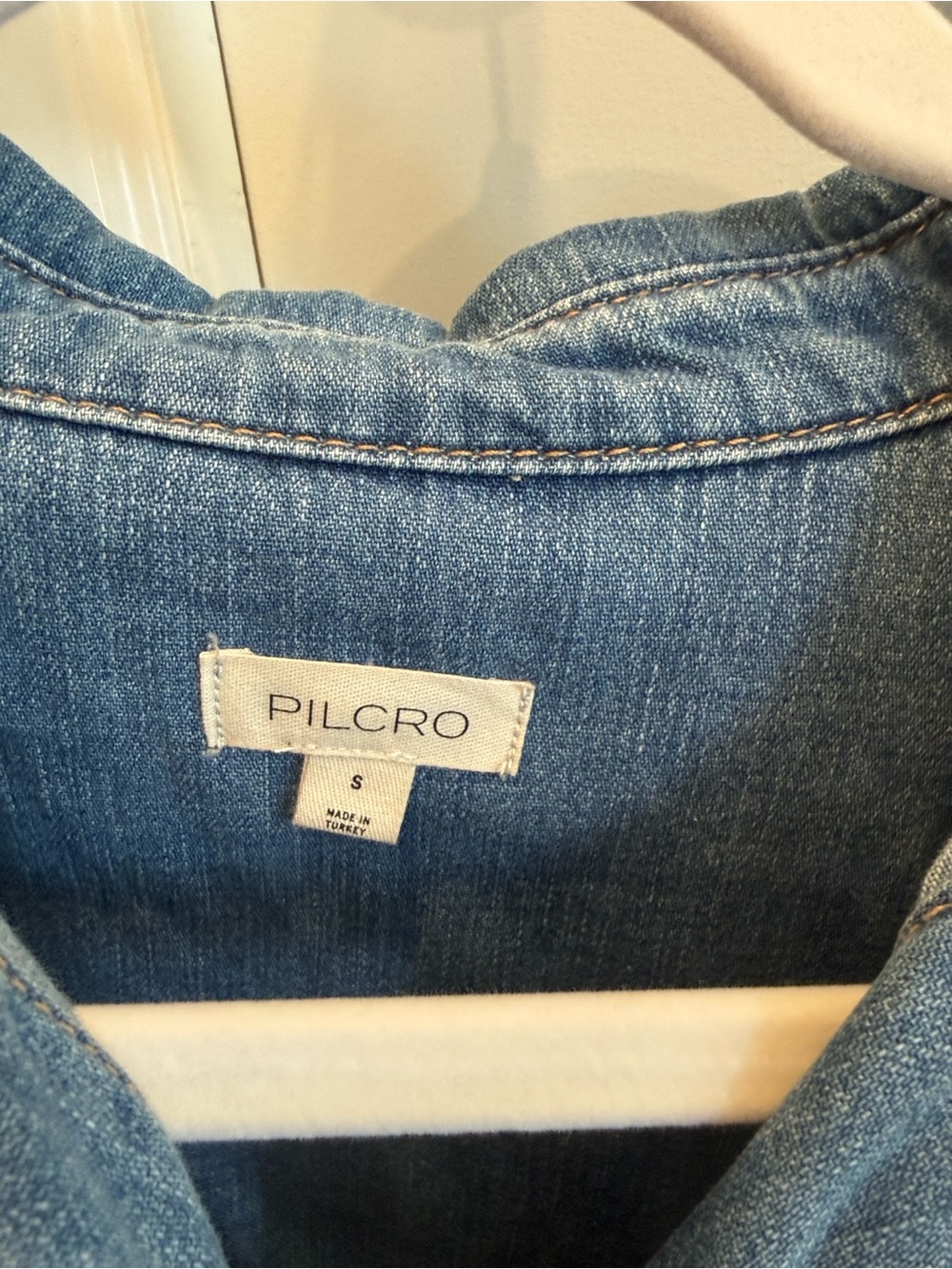 Pilcro Light Blue Denim Shirt - Picture 5 of 5